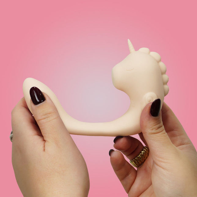 Unihorn C Horse Coral Throb Dual Unicorn Vibrator