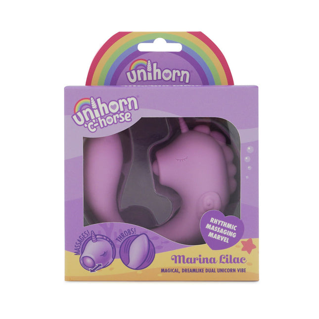 Unihorn C Horse Marina Lilac - Dual Unicorn Vibrator