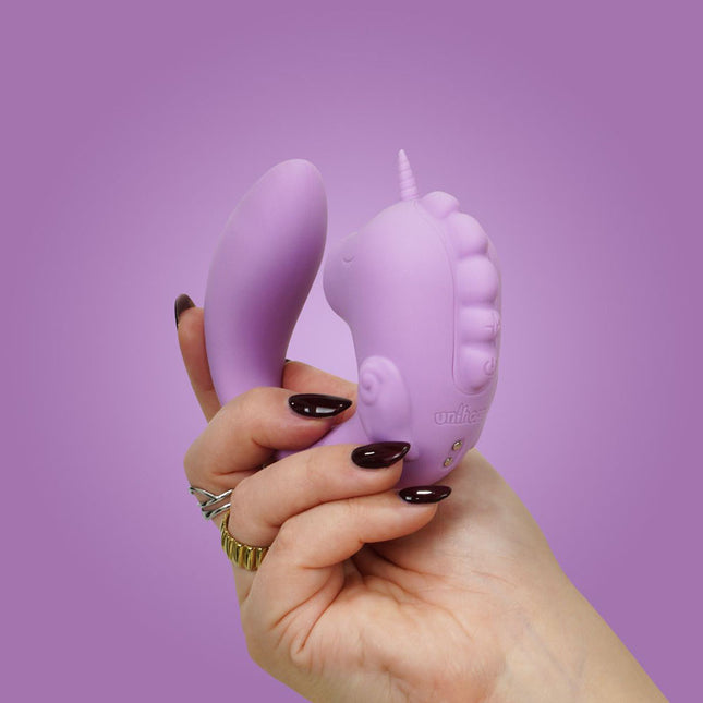 Unihorn C Horse Marina Lilac - Dual Unicorn Vibrator