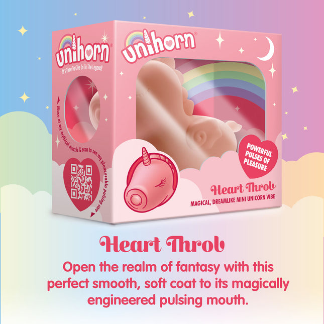 Unihorn Heart Throb Yellow Flicking Stimulator