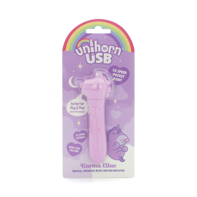 Unihorn USB Karma Lilac Bullet Vibrator