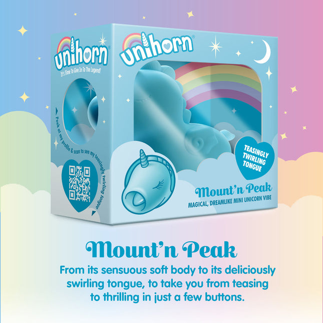 Unihorn Mount'n Peak Lilac Flicking Stimulator