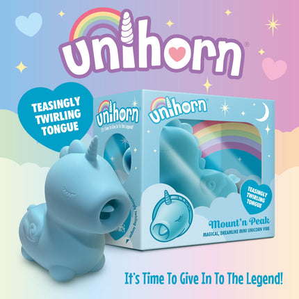 Unihorn Mount'n Peak Lilac Flicking Stimulator