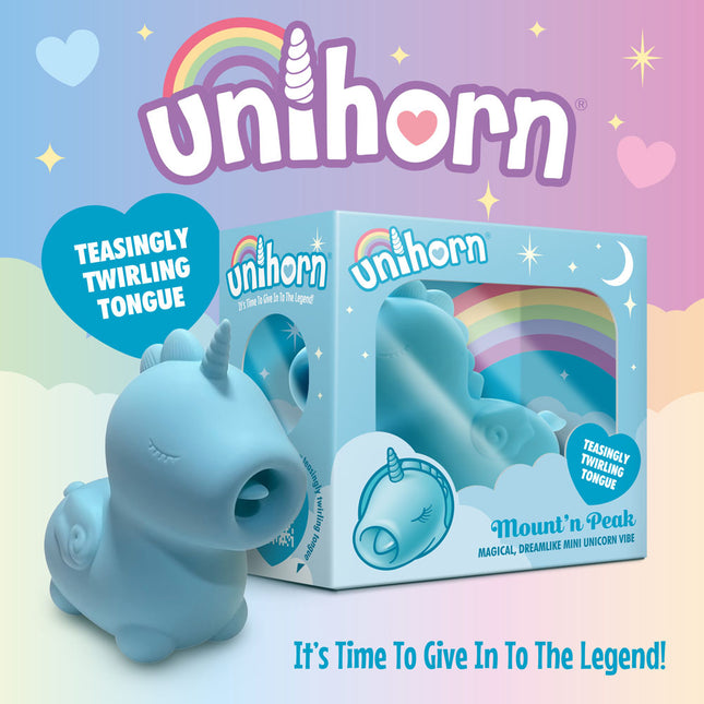 Unihorn Mount'n Peak Lilac Flicking Stimulator