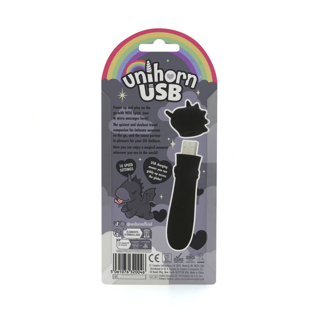 Unihorn USB Wild Spirit - Black Bullet Vibrator
