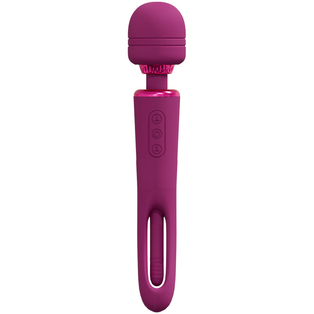 Vive Pink Dual End Massage Wand Front