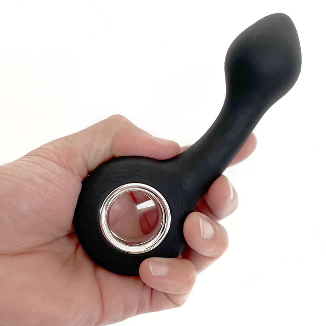 VERS Rechargeable Silicone G Spot Vibrator - Black