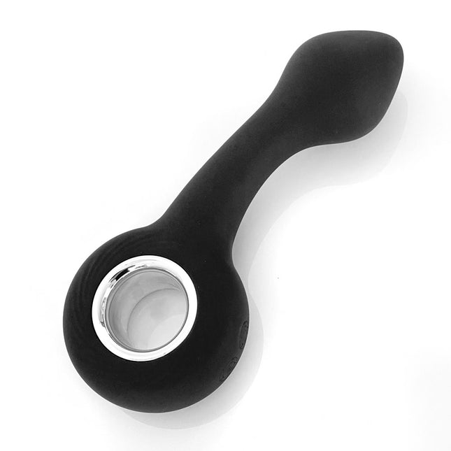 VERS Rechargeable Silicone G Spot Vibrator - Black