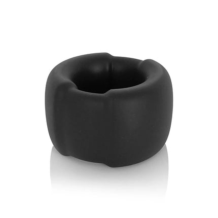 VERS Liquid Silicone Weighted Steel Core Ball Stretcher - Black