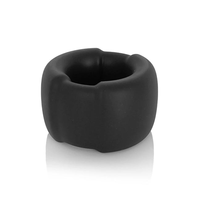 VERS Liquid Silicone Weighted Steel Core Ball Stretcher - Black