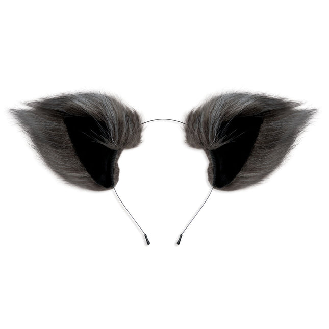 Grey Furry Ears