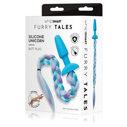 WhipSmart Furry Tales Silicone Unicorn Butt Plug Box