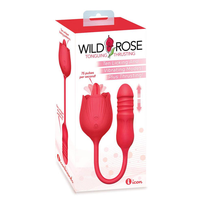 Wild Rose Lick & Thrust Rose Vibrator Box