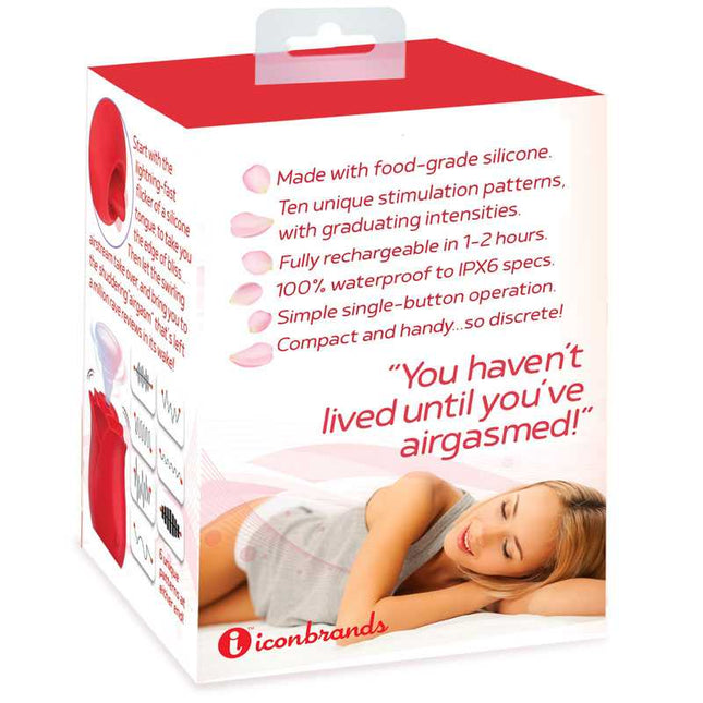 Wild Rose Sucking & Licking Rose Vibrator Information
