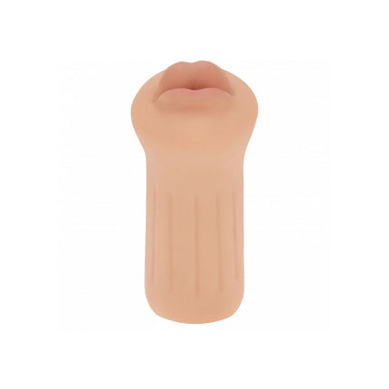 XKIN Raw The Grip - Flesh 12cm Mouth Stroker