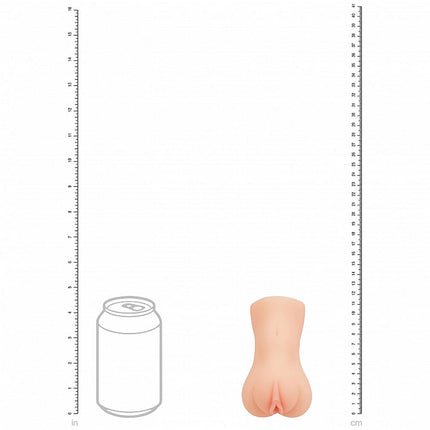 XKIN Pinup Girls Misty Muffburner - Flesh 12cm Vagina Stroker