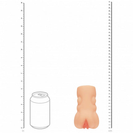 XKIN Raw Pure Stretch - Flesh 14cm Vagina Stroker