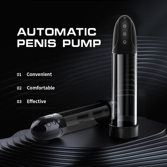 LuvPump Clear Automatic Penis Pump
