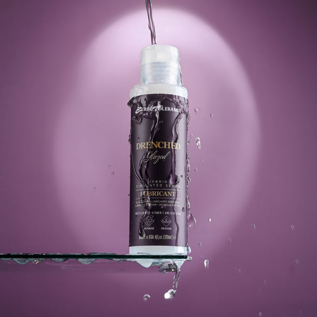 Zero Tolerance DRENCHED GLAZED - Hybrid Cum Lubricant - 120ml