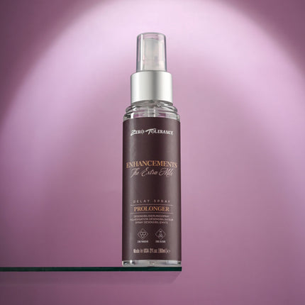 Zero Tolerance Enhancements The Extra Mile - Delay Spray for Men - 60ml Spray