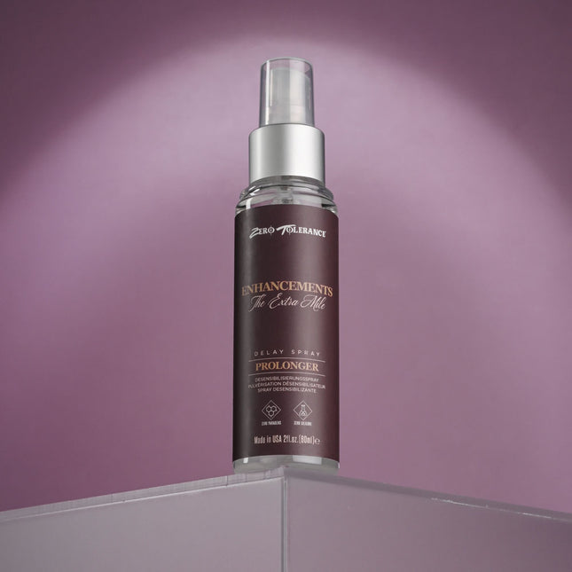 Zero Tolerance Enhancements The Extra Mile - Delay Spray for Men - 60ml Spray