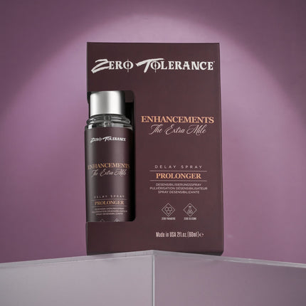 Zero Tolerance Enhancements The Extra Mile - Delay Spray for Men - 60ml Spray