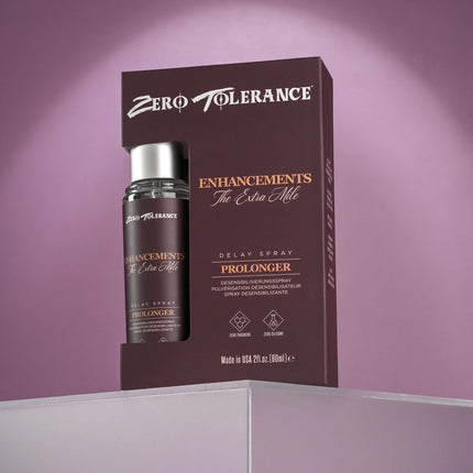 Zero Tolerance Enhancements The Extra Mile - Delay Spray for Men - 60ml Spray