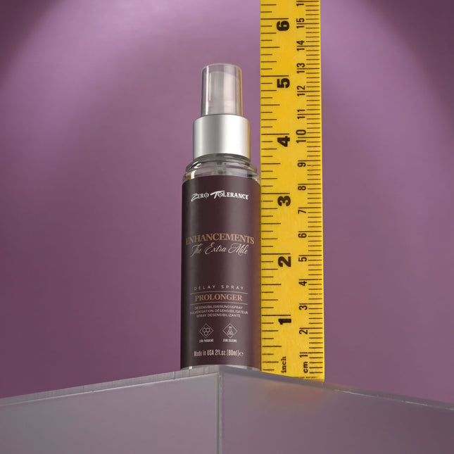 Zero Tolerance Enhancements The Extra Mile - Delay Spray for Men - 60ml Spray