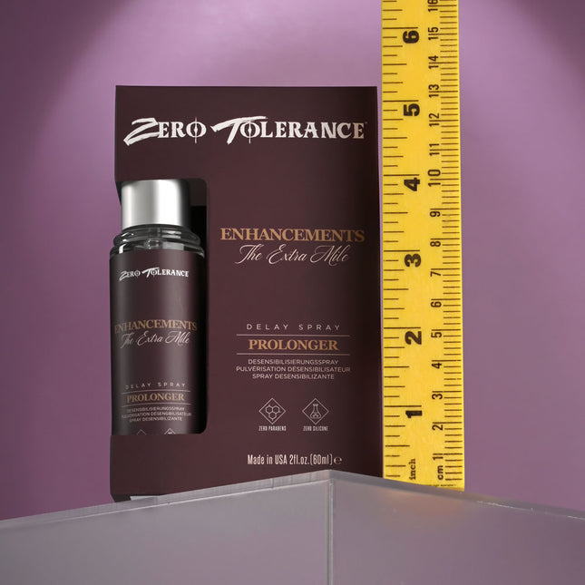 Zero Tolerance Enhancements The Extra Mile - Delay Spray for Men - 60ml Spray