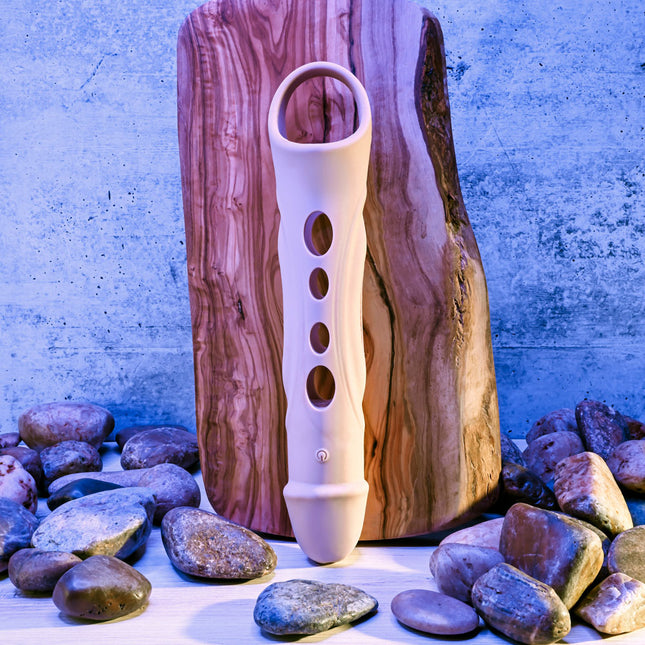 Zero Tolerance BIG BOY EXTENDER Light Flesh Vibrating Penis Extension Sleeve