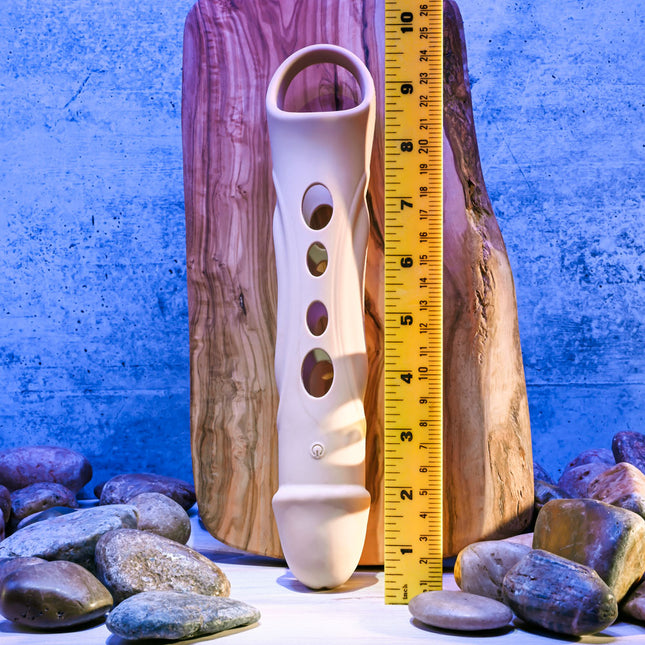 Zero Tolerance BIG BOY EXTENDER Light Flesh Vibrating Penis Extension Sleeve