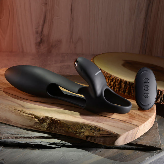Zero Tolerance NAUTILUS Black Vibrating Penis Extender Sleeve