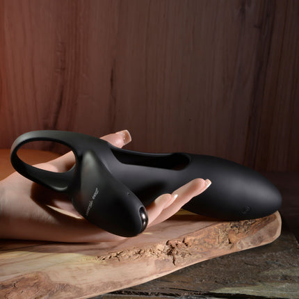 Zero Tolerance NAUTILUS Black Vibrating Penis Extender Sleeve