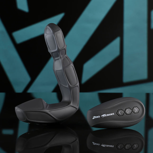 Zero Tolerance MR PROSTATE - Black 12.6cm Prostate Massager with Wireless Remote
