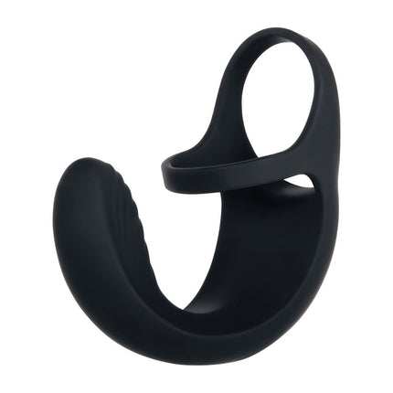 Zero Tolerance Vibrating Ball Cradle Cock Ring Black Front View