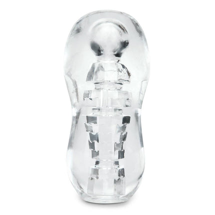 Zolo Gripz Spinner Clear Stroker Sleeve