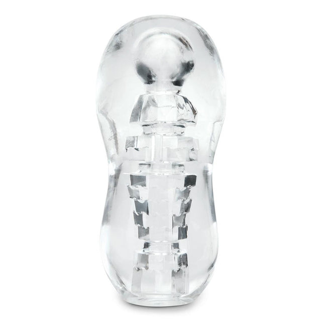 Zolo Gripz Spinner Clear Stroker Sleeve