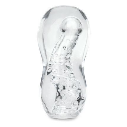Zolo Gripz Wavy Clear Stroker Sleeve