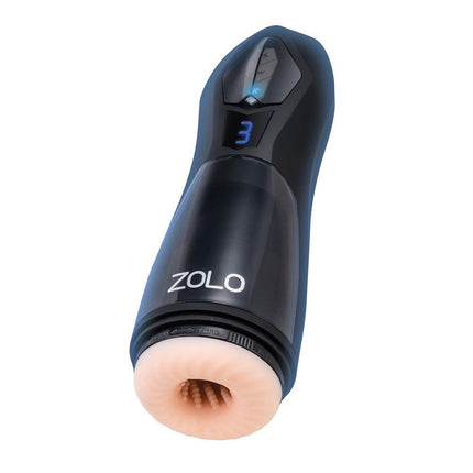 Zolo Lift Off One-Touch Vibrating Thrusting Stroker