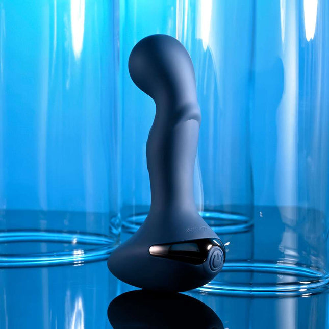 Zero Tolerance Blue Oasis Vibrating Anal Plug Back